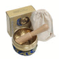 Singing Bowl Set, Mindfulness, And Zen Decor, Bowl Handcrafted In Nepal For Healing And Mindfulness- Perfect For Yoga, Chakra Healing, Mindfulness