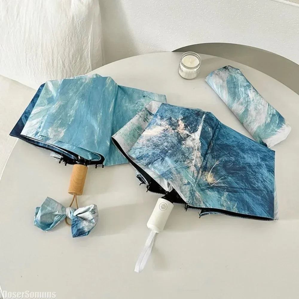 Mini Blue Sea Umbrella