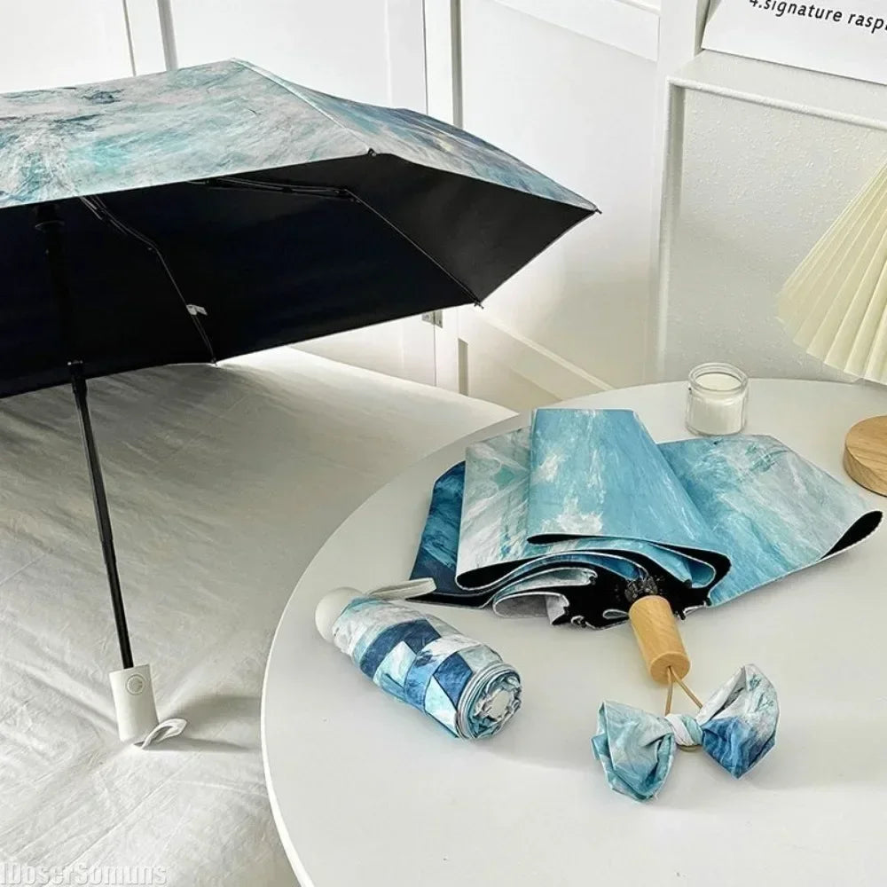 Mini Blue Sea Umbrella